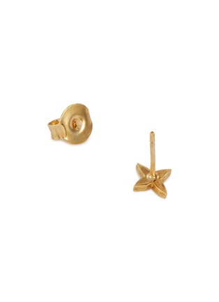 Detail View - Click To Enlarge - GAVIRIA - 'Tarot the Star' 18k gold plated sterling silver single stud earring
