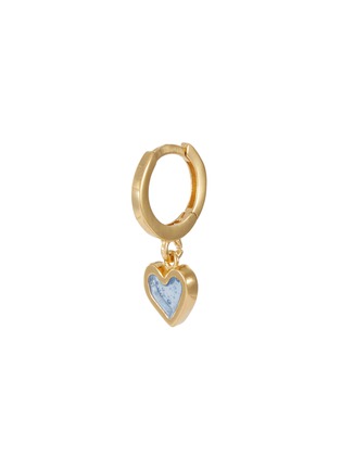 Main View - Click To Enlarge - GAVIRIA - 'Wild Heart' 18K gold plated sterling silver single hoop earring