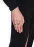SUZANNE KALAN - 'Gracie' diamond topaz 14k rose gold ring