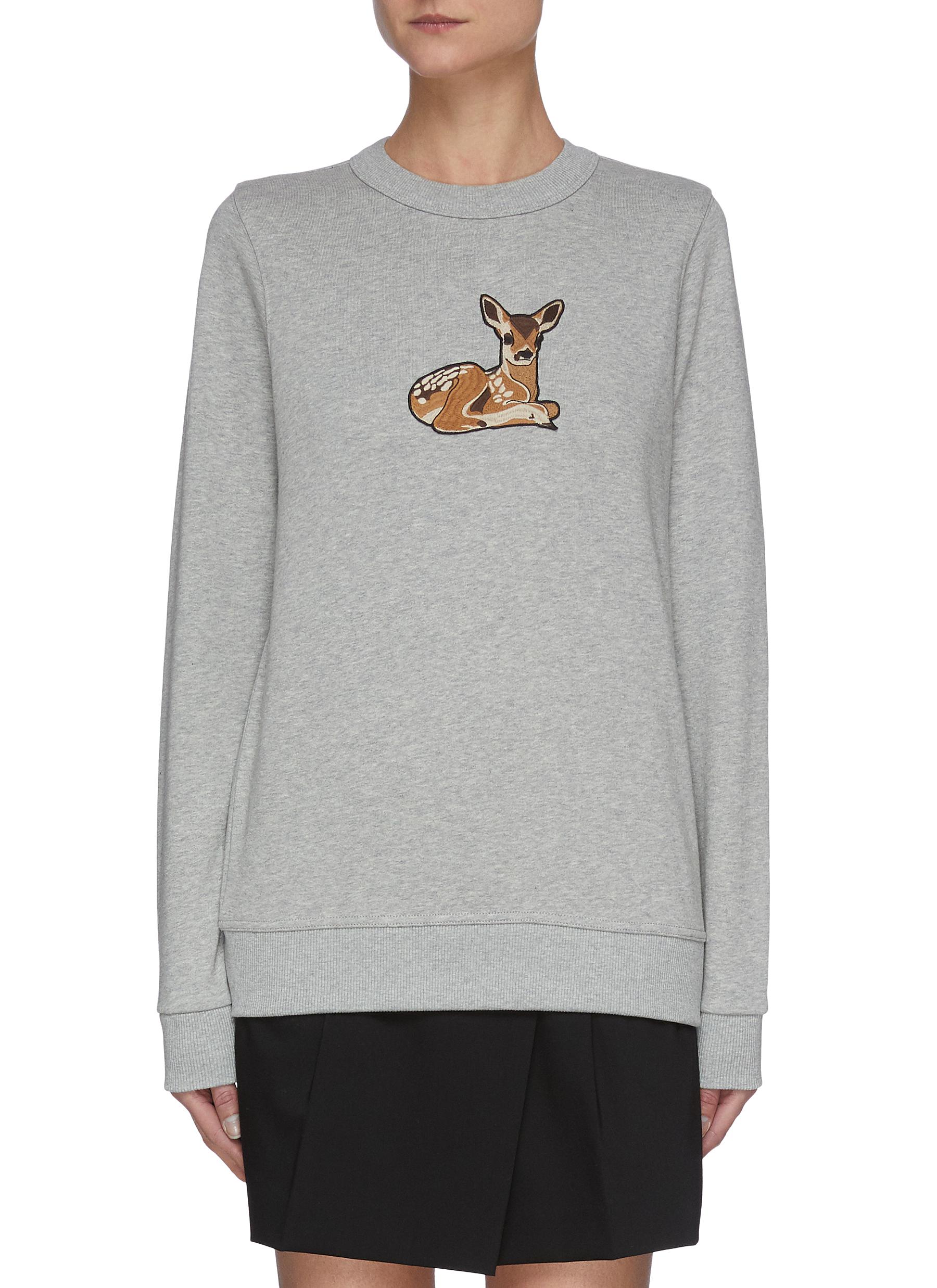 Burberry deer sweatshirt 2025