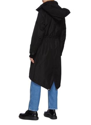 Back View - Click To Enlarge - BURBERRY - Hooded raincoat