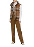 Figure View - Click To Enlarge - BURBERRY - Vintage check quilted vest