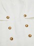 Detail View - Click To Enlarge - ZIMMERMANN - 'The Lovestruck' Buttoned Sleeveless Pleat Mini Dress