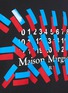  - MAISON MARGIELA - Tape print numerical logo T-shirt