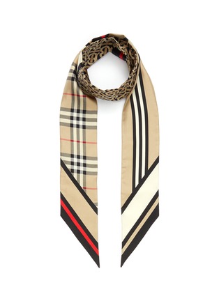 burberry print shawl