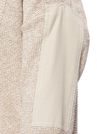  - STELLA MCCARTNEY - Sleeve Patchwork Shoulder Cutout Sweater