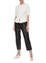 Figure View - Click To Enlarge - STELLA MCCARTNEY - 'Alicia' short placket blouse