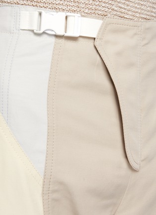  - STELLA MCCARTNEY - 'Brooke' Side Belt Detail Panelled Crop Pants