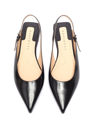 Detail View - Click To Enlarge - PACIOTTI - Diana' slingback leather flats