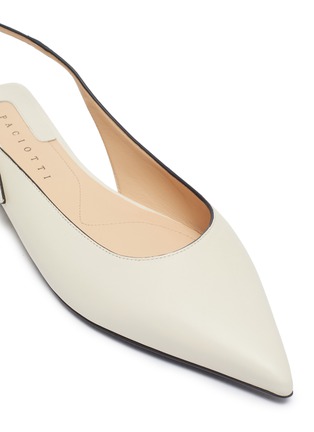 Detail View - Click To Enlarge - PACIOTTI - Diana' slingback leather flats