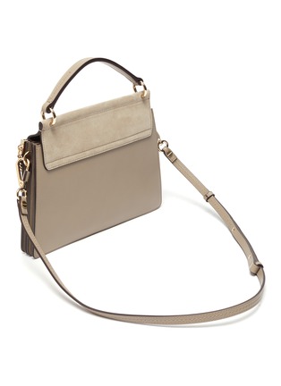 Detail View - Click To Enlarge - CHLOÉ - Faye' small chain top handle bag