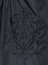 Detail View - Click To Enlarge - 3.1 PHILLIP LIM - Victoriana crest embroidered cutout poplin tunic