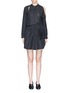 Main View - Click To Enlarge - 3.1 PHILLIP LIM - Victoriana crest embroidered cutout poplin tunic
