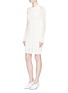 Figure View - Click To Enlarge - 3.1 PHILLIP LIM - Compact pointelle lace knit dress