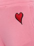  - ALICE & OLIVIA - Shavon' Embroidered Heart Motif Sweatpants