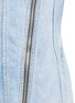Detail View - Click To Enlarge - 3.1 PHILLIP LIM - Asymmetric zip denim dress