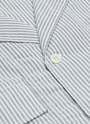  - NANAMICA - Stripe Patch Pocket Shirt Jacket