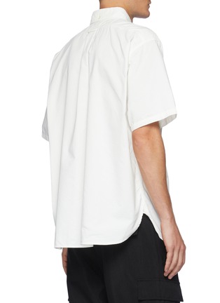 Back View - Click To Enlarge - NANAMICA - Short sleeve button down wind shirt