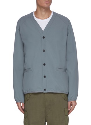 Main View - Click To Enlarge - NANAMICA - Breath Tune® V-neck Button Down Jacket