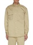 Main View - Click To Enlarge - NANAMICA - Patch Pocket Cotton Blend Chino Shirt