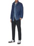 Figure View - Click To Enlarge - NANAMICA - Breath Tune® Mid Waist Club Pants