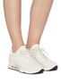 Figure View - Click To Enlarge - ASH - Look' low top air sole sneakers