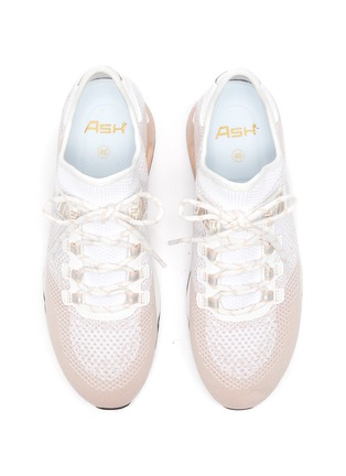 Detail View - Click To Enlarge - ASH - Look' low top knitted air sole sneakers