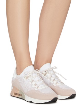 Figure View - Click To Enlarge - ASH - Look' low top knitted air sole sneakers