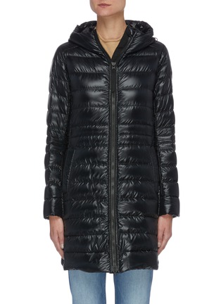 Main View - Click To Enlarge - CANADA GOOSE - 'Cypress' Lightweight Puffer Down Long Jacket