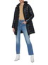 Figure View - Click To Enlarge - CANADA GOOSE - 'Cypress' Lightweight Puffer Down Long Jacket