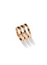 Main View - Click To Enlarge - REPOSSI - Berbère' rose gold three row ring