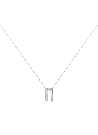 Main View - Click To Enlarge - REPOSSI - Berbère' diamond white gold pendant necklace