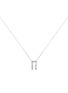 Main View - Click To Enlarge - REPOSSI - Berbère' diamond white gold pendant necklace