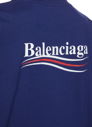  - BALENCIAGA - Logo Print Cotton T-shirt