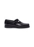 Main View - Click To Enlarge - HEREU - 'Alber' Leather T-bar Loafers