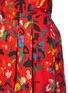  - PHILOSOPHY DI LORENZO SERAFINI - Floral Print Pleat Cotton Mini Skirt