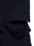 Detail View - Click To Enlarge - PROENZA SCHOULER - Slit panel drop waist crepe dress