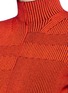 Detail View - Click To Enlarge - PROENZA SCHOULER - Cross strap rib knit turtleneck top