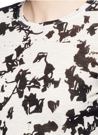 Detail View - Click To Enlarge - PROENZA SCHOULER - Abstract print cotton slub jersey T-shirt