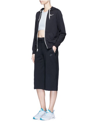 Figure View - Click To Enlarge - NIKE - 'Sportswear Tech Fleece' capri sweatpants