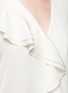 Detail View - Click To Enlarge - THEORY - 'Jastrid' ruffle silk georgette blouse