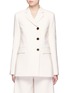 Main View - Click To Enlarge - THEORY - 'Gregie' asymmetric button twill jacket