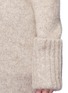 Detail View - Click To Enlarge - THEORY - 'Analiese' foldup cuff alpaca-wool long cardigan