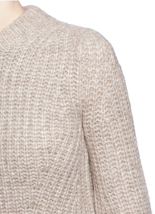 Detail View - Click To Enlarge - THEORY - 'Bestella' alpaca-wool chunky knit sweater