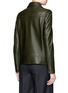 Back View - Click To Enlarge - THEORY - 'Tralsmin' belted lambskin leather moto jacket