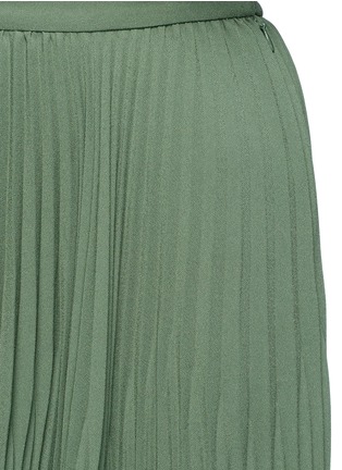 Detail View - Click To Enlarge - THEORY - 'Laire' pleat crepe maxi skirt