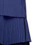 Detail View - Click To Enlarge - THEORY - 'Anastaza' pleat hem crepe top