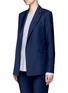 Front View - Click To Enlarge - THEORY - 'Sedeia' virgin wool blend soft blazer