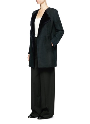 Figure View - Click To Enlarge - THEORY - 'Nyma F' reversible lambskin shearling coat