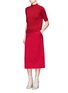 Figure View - Click To Enlarge - THEORY - 'Kizel' high waist double face virgin wool skirt